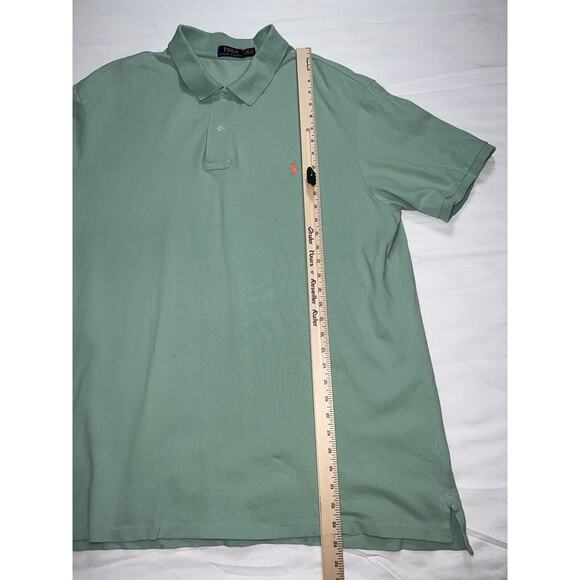 Polo Ralph Lauren Shirt Men's Size 2XB Mint Green Pony Logo Classic Fit Preppy - Picture 6 of 15